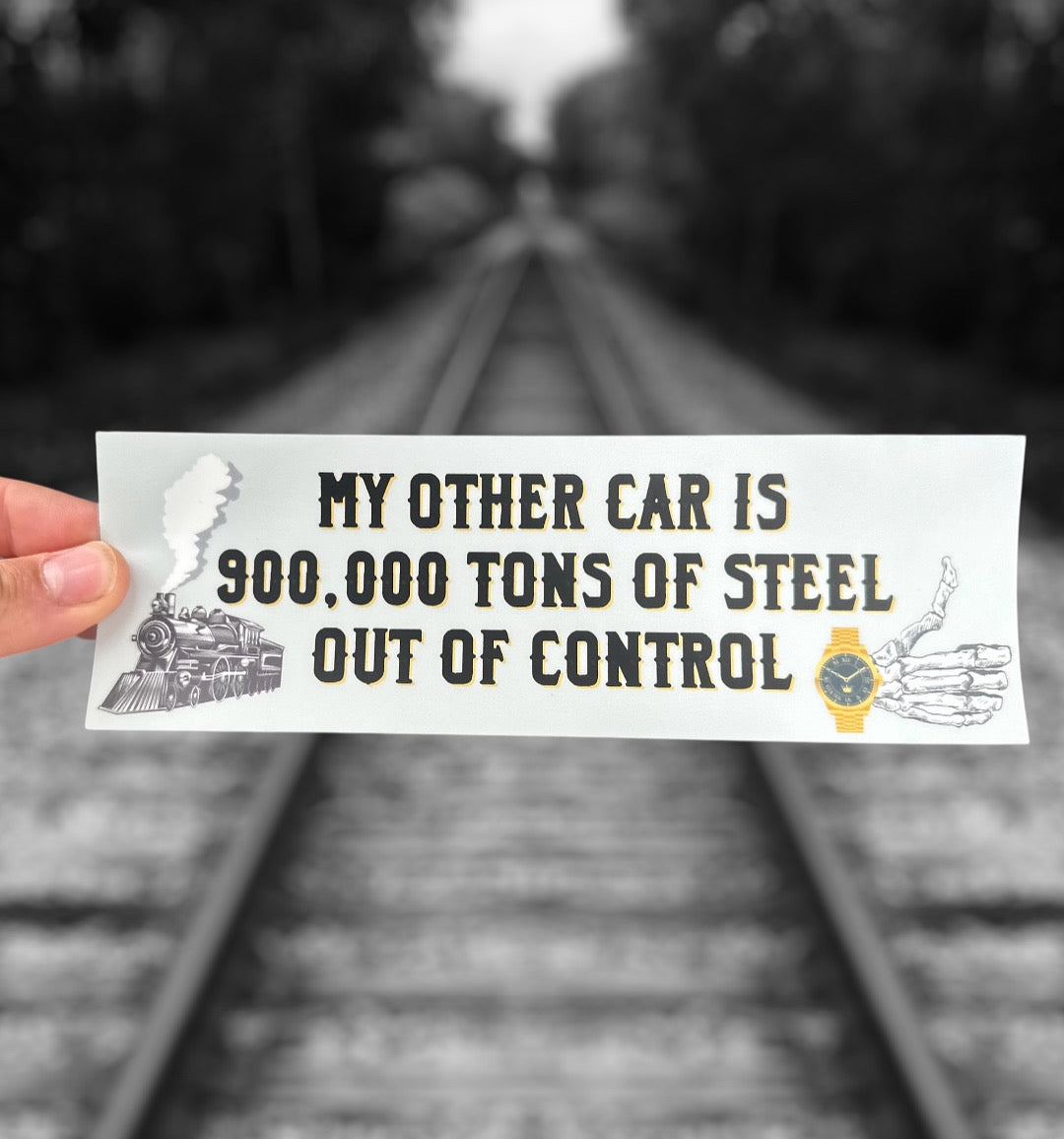 Tons of Steel Bumper Sticker