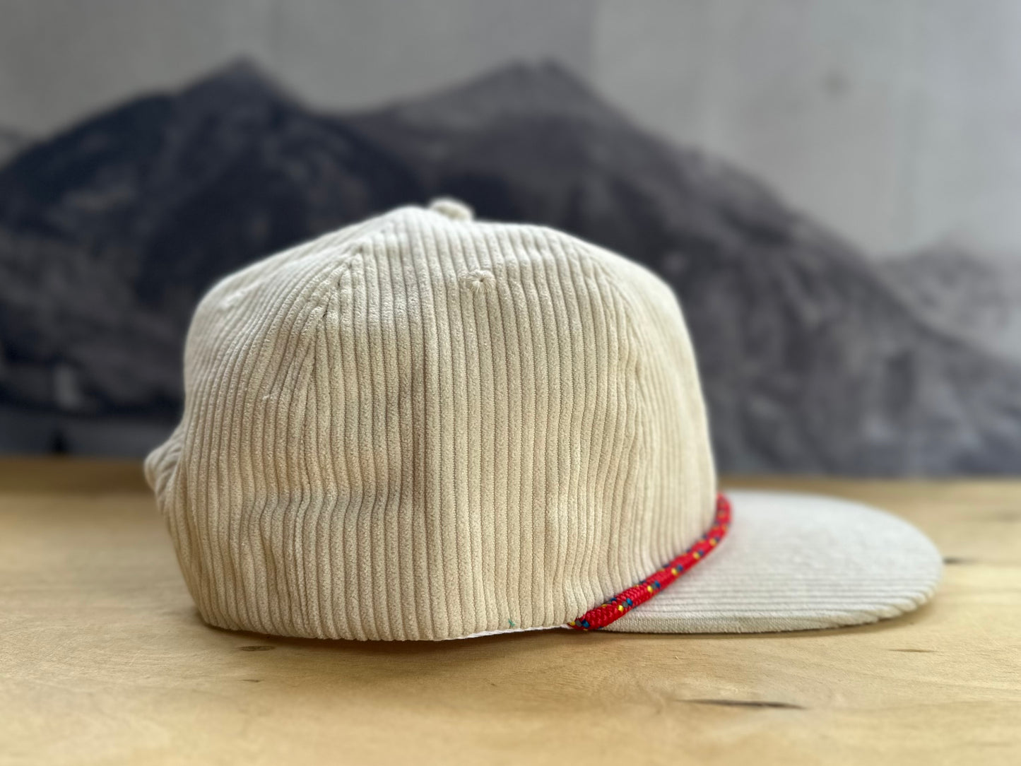 Telluride Gondola Corduroy Hat - White