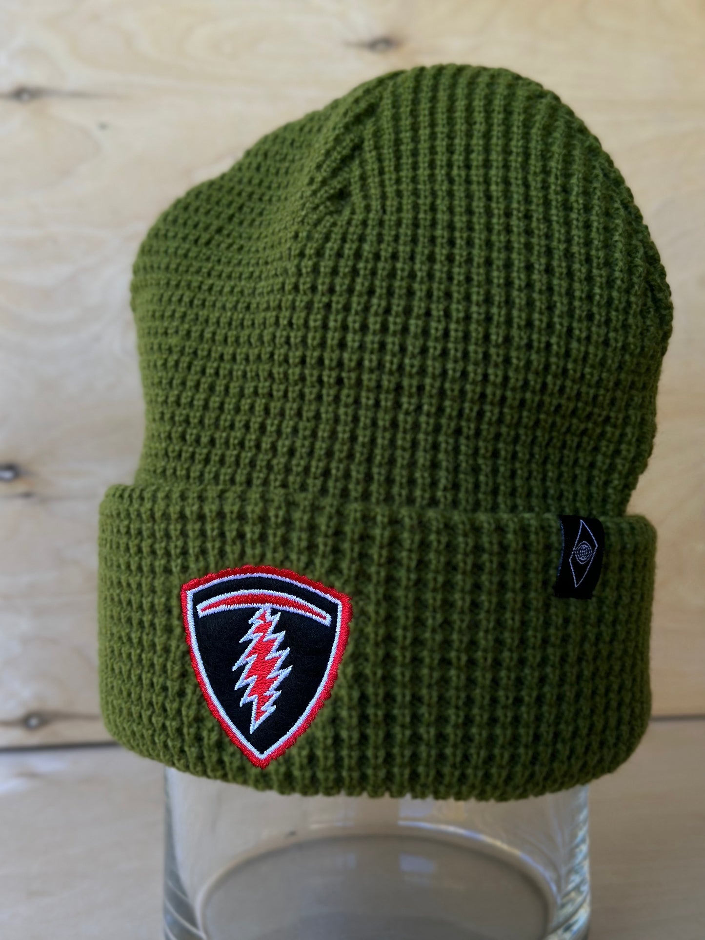 Telluride T Bolt Beanie Knit Hat Green
