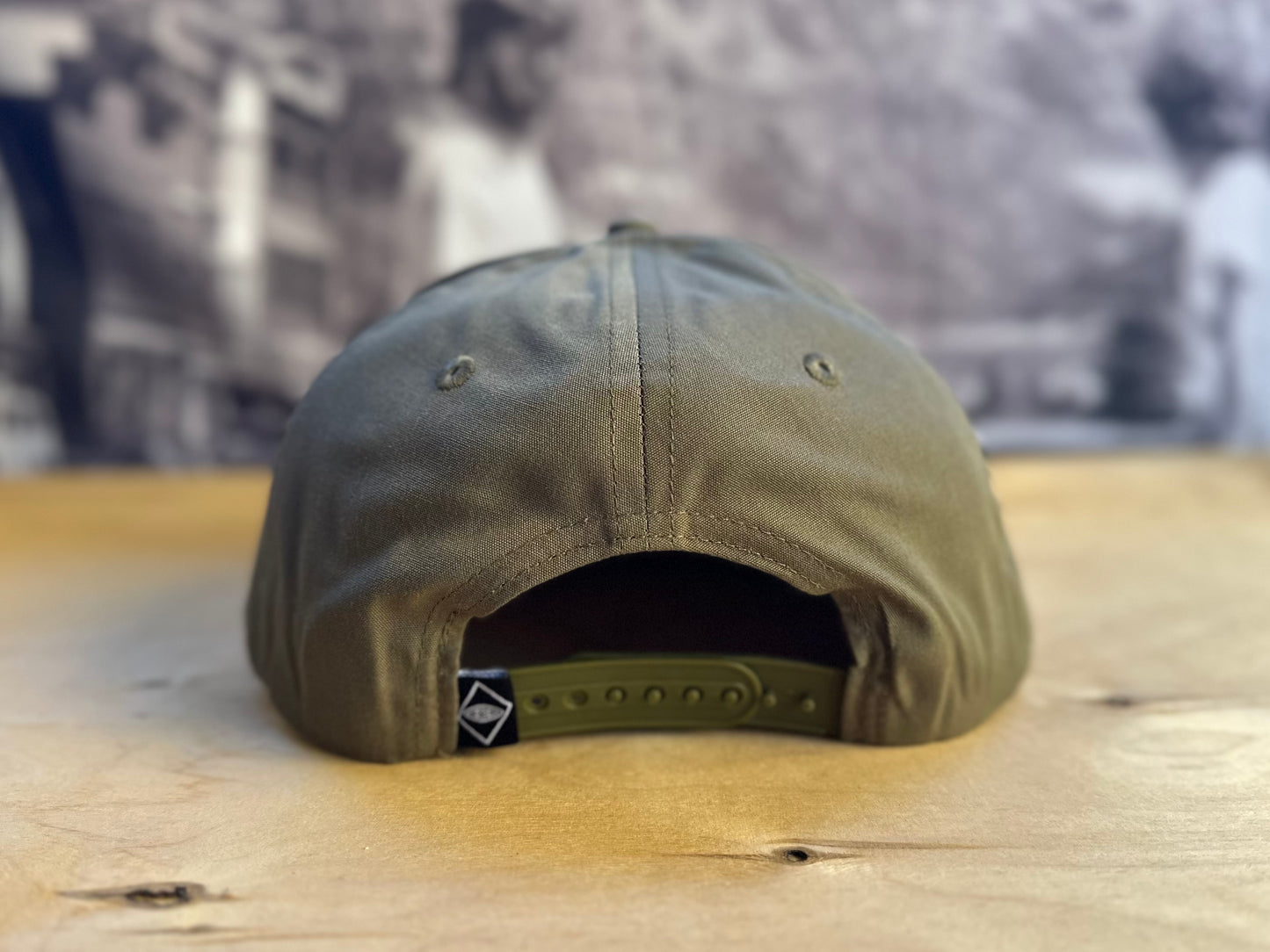 Timber Fish Rope Hat - Olive Green