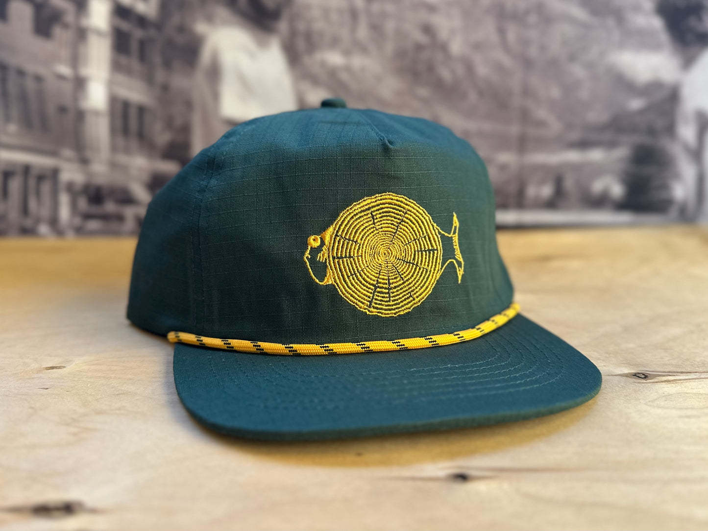 Timber Fish Tour Hat - Forest Green