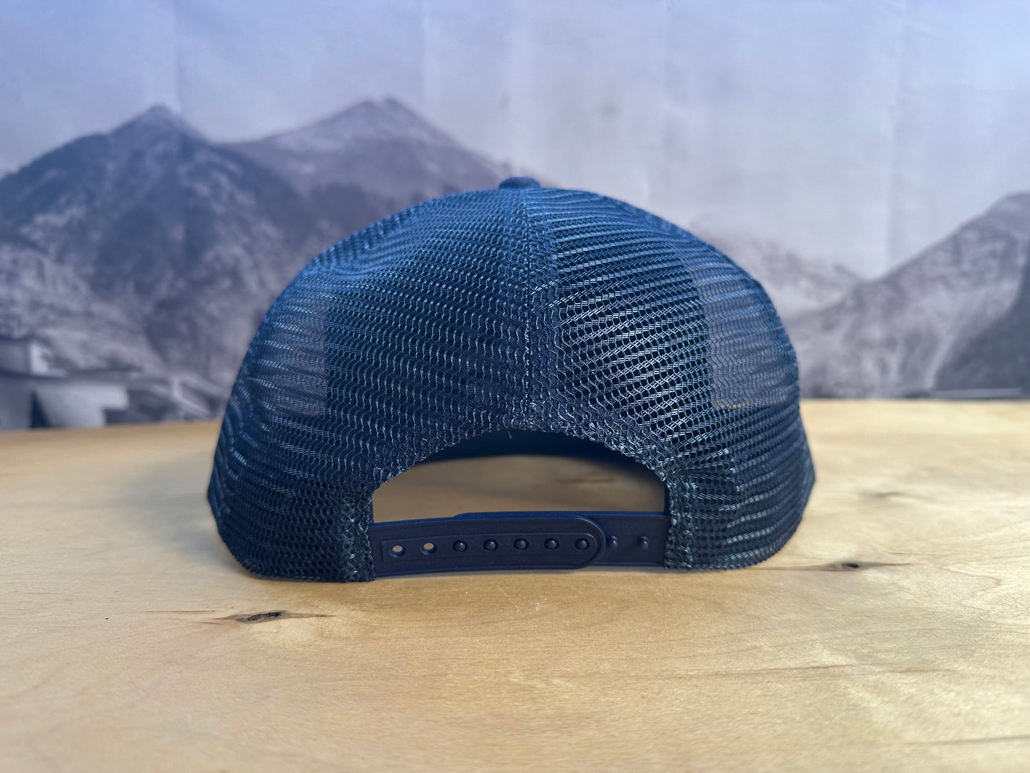 Telluride Shred Club Corduroy Mesh Hat - Navy Blue