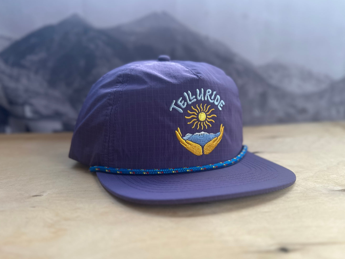 Telluride Winter Sun Ripstop Nylon Hat - Purple