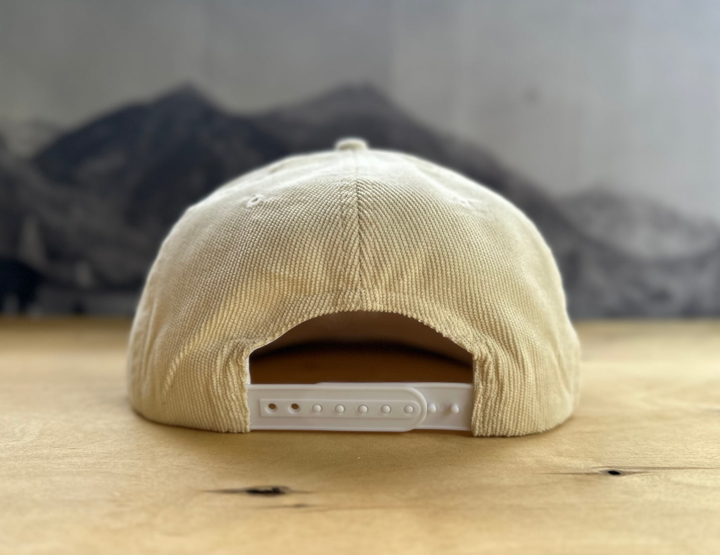 Telluride of Plenty Corduroy High Crown Hat- White