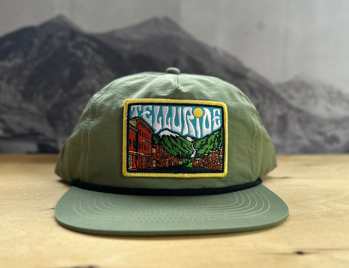 Telluride Sky Nylon Hat Size Large - Green