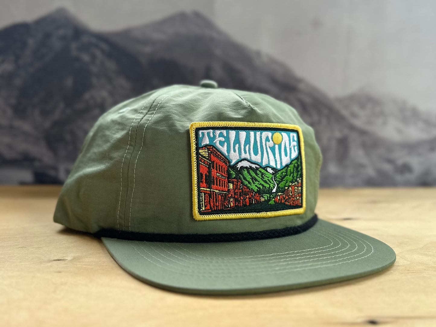 Telluride Sky Nylon Hat Size Large - Green