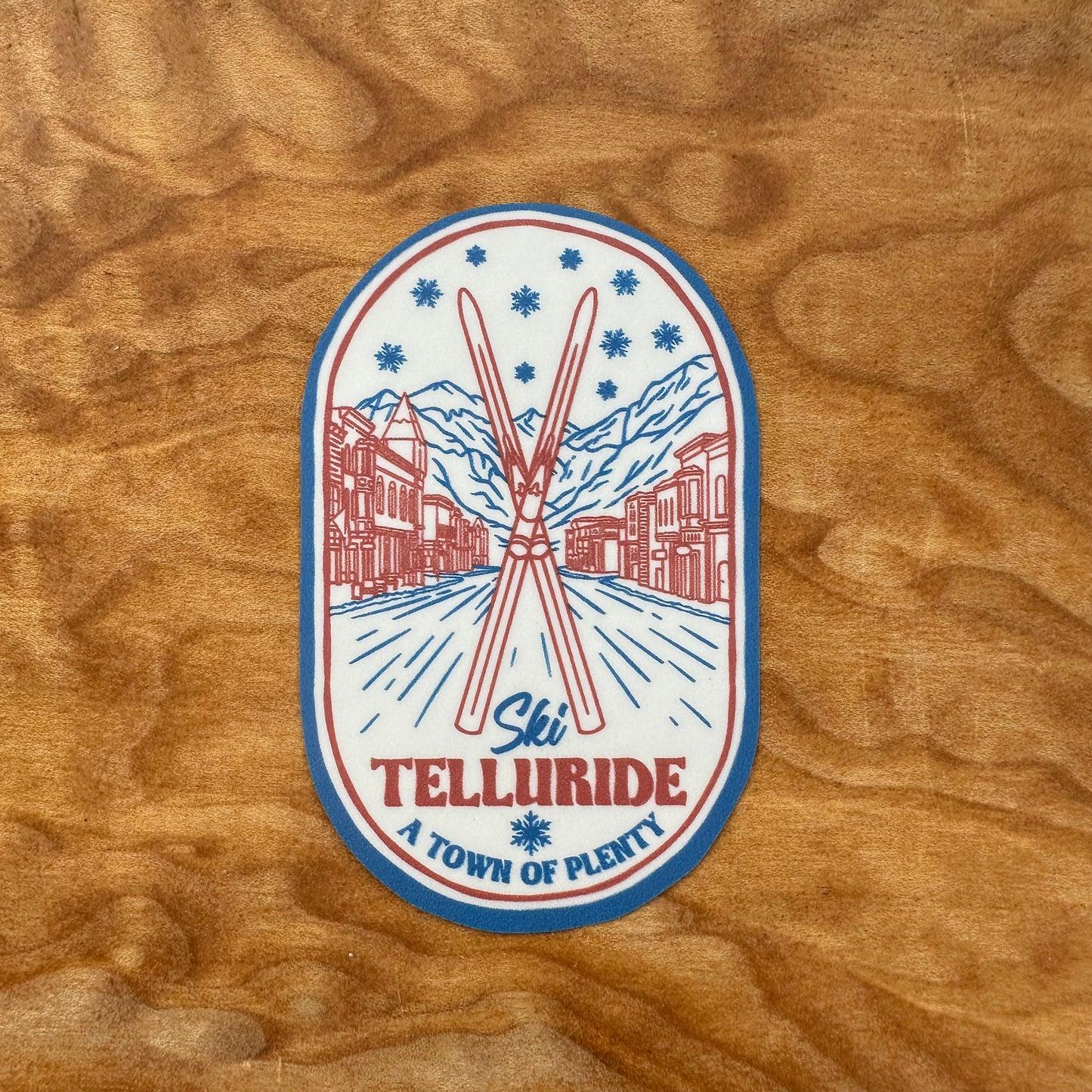 Telluride Ski Town Stickers (2)