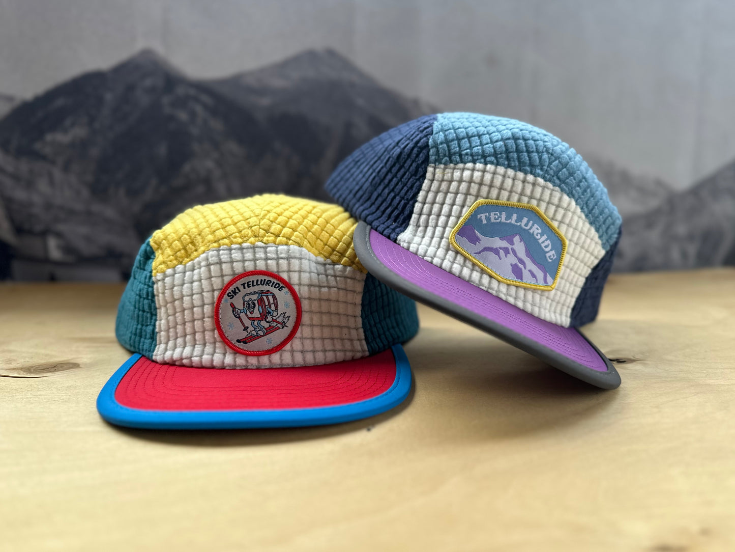 Telluride Gondola Grid Fleece Camp Hat