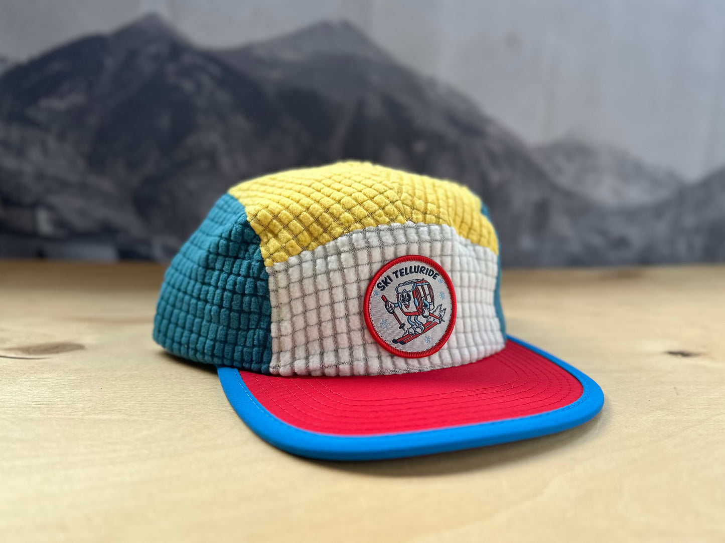 Telluride Gondola Grid Fleece Camp Hat