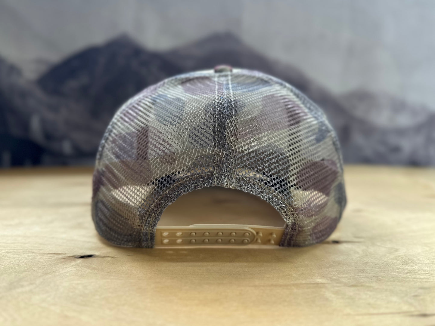 Telluride Lucky Snake Trucker Hat - Camo