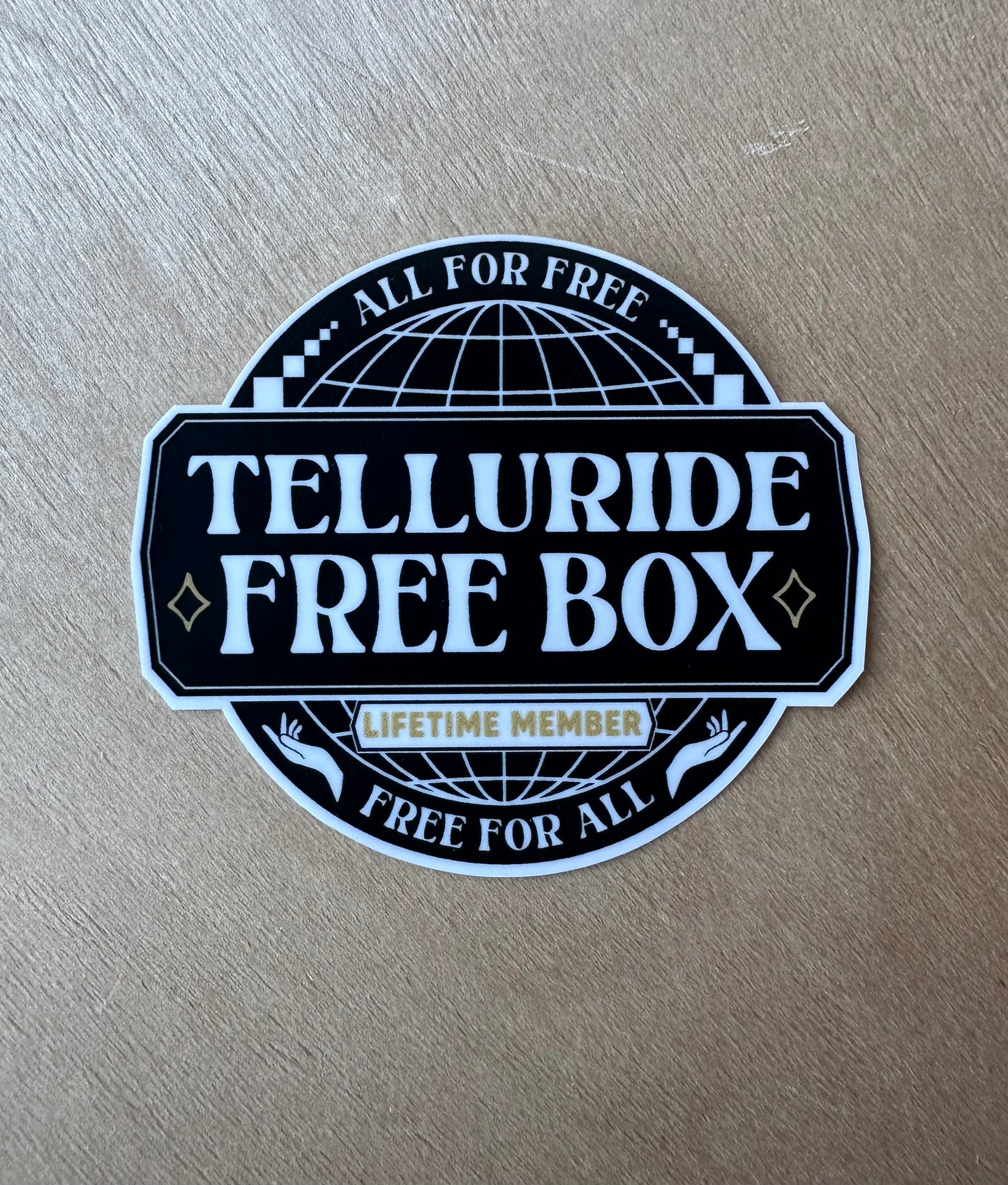 Telluride Free Box Stickers (2)
