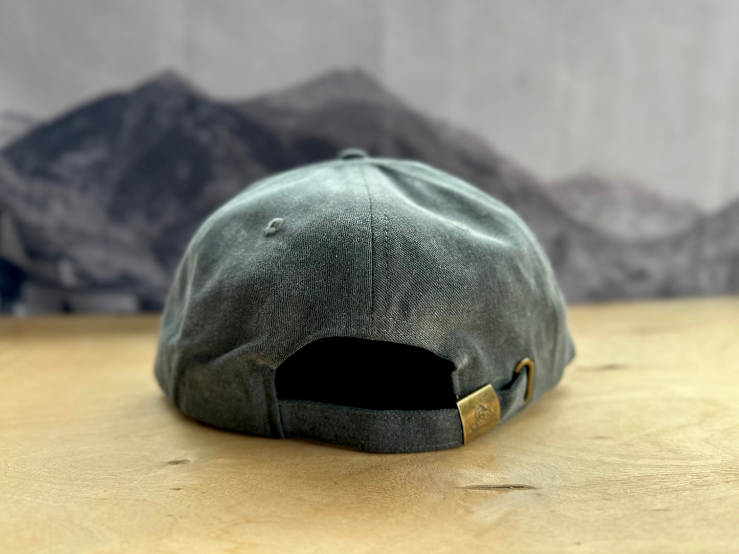 Cowboy Moon Washed Cotton Hat - Coal