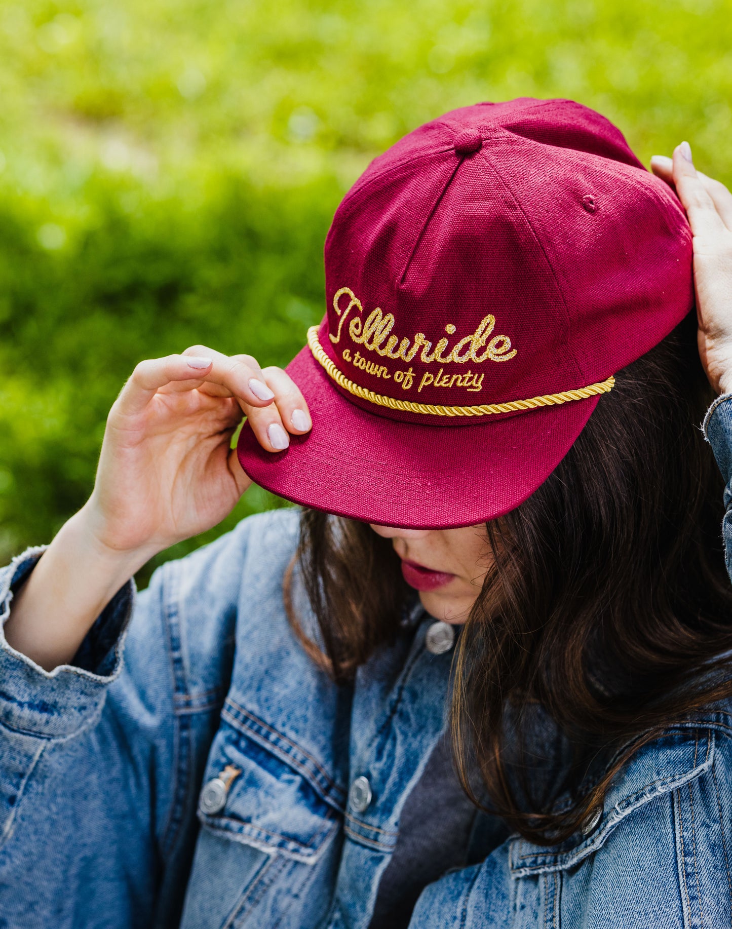 Telluride of Plenty Canvas Hat - Red