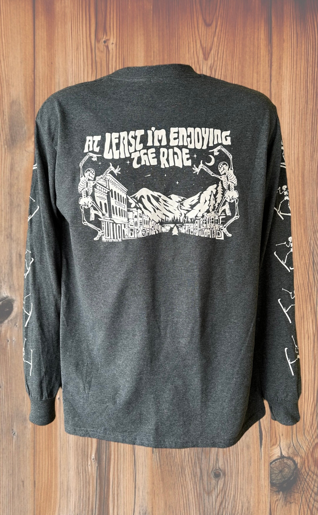 Telluride T Bolt Long Sleeve Shirt - Gray