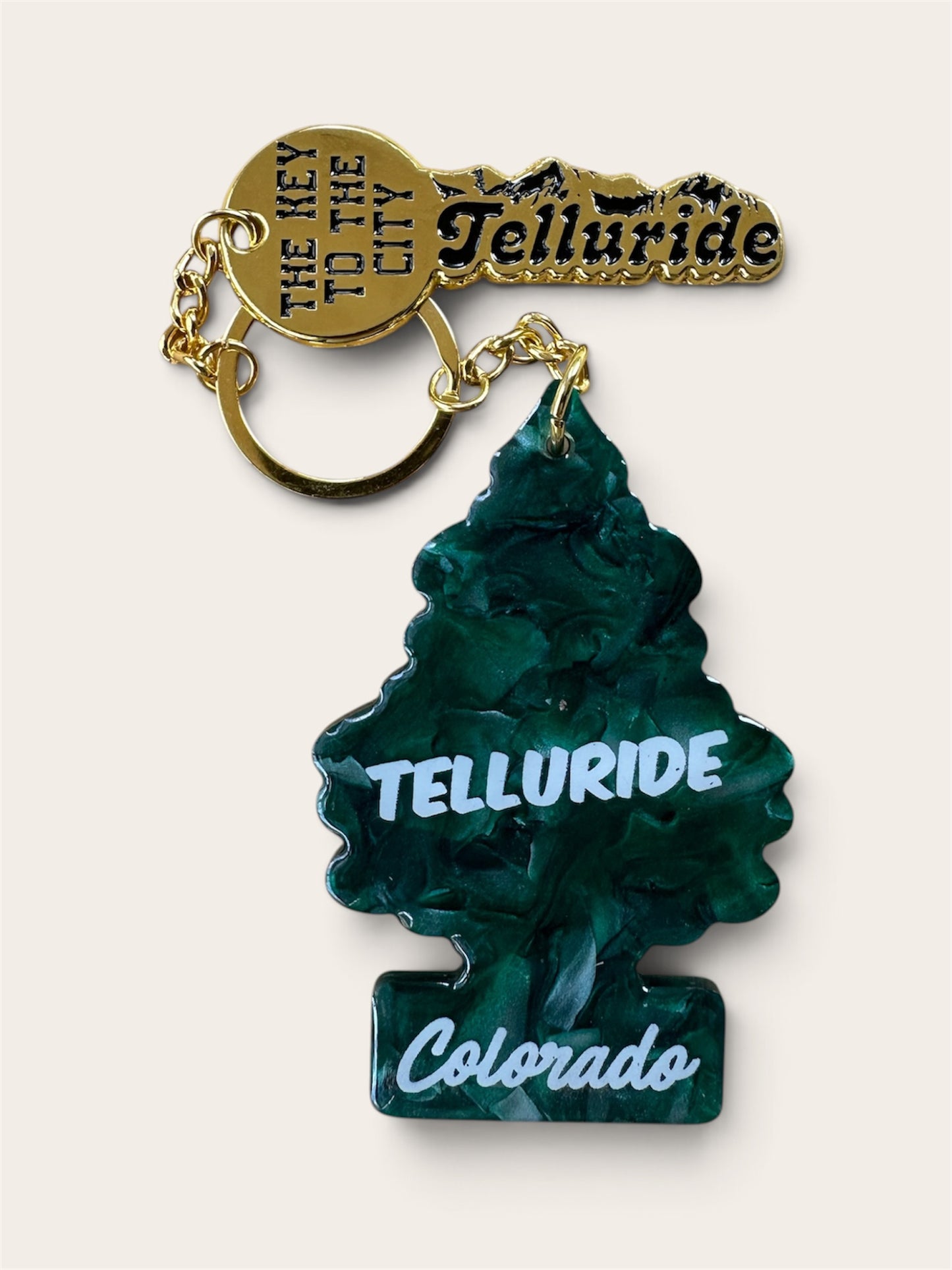Telluride Key Chain key to the city