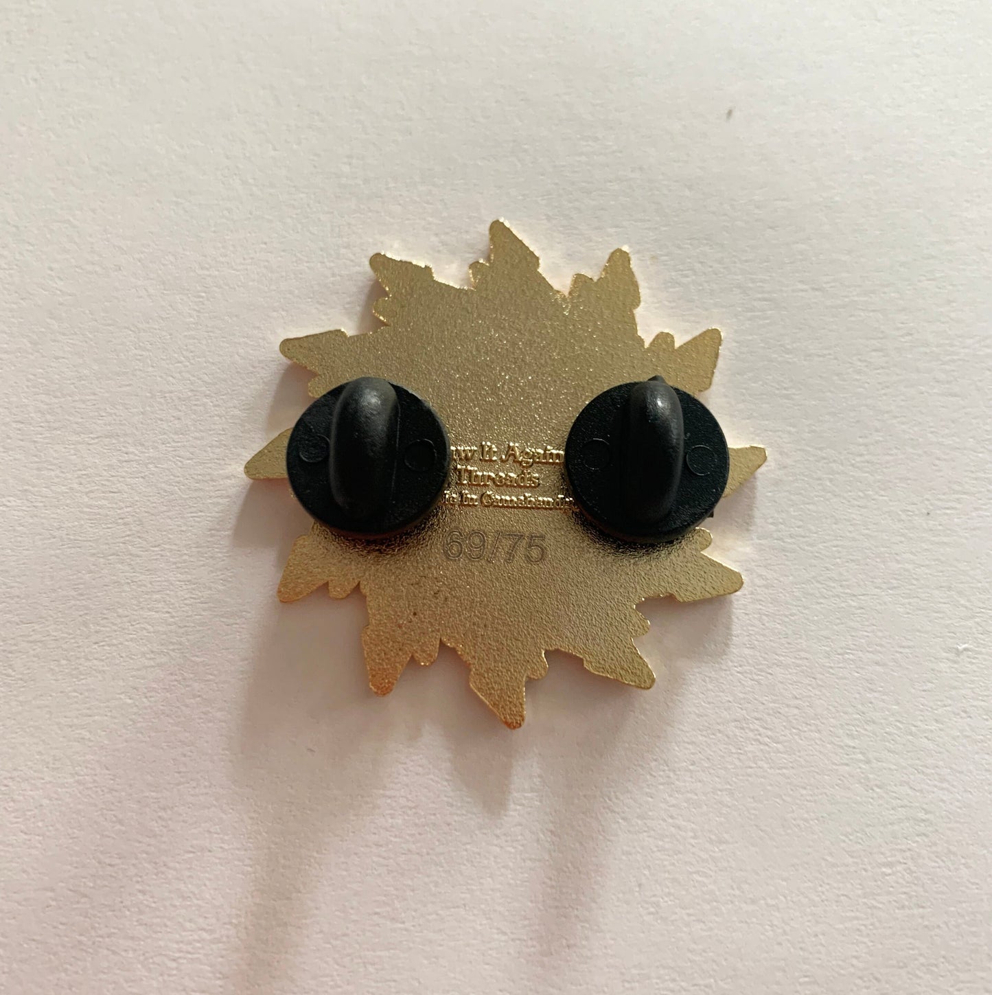 Dead Bolt Orange Sunshine Bolt Pin