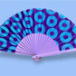 Donut Hand Fan - Blue Violet
