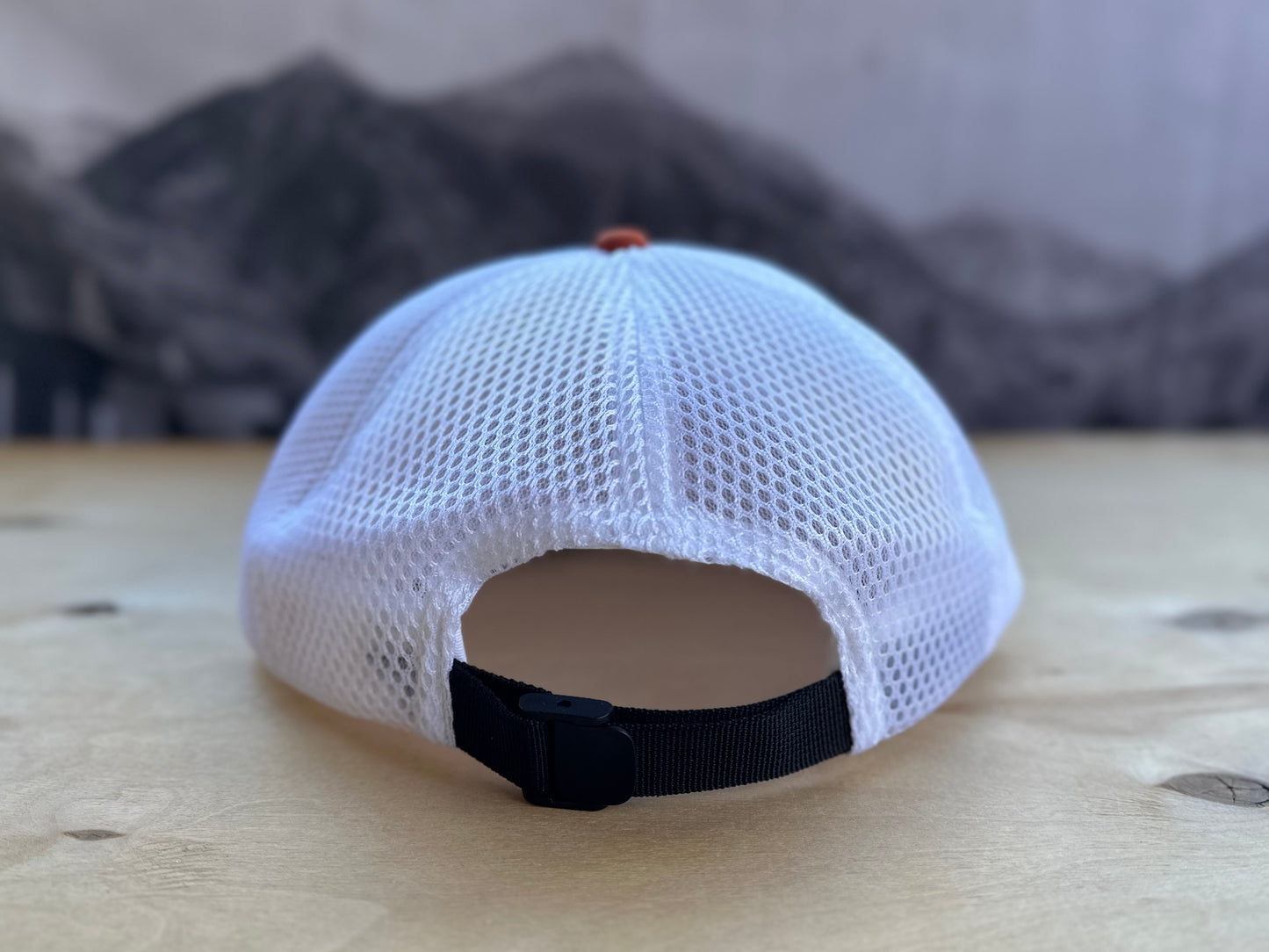 Telluride of Plenty Foam Trucker Hat - Orange/White