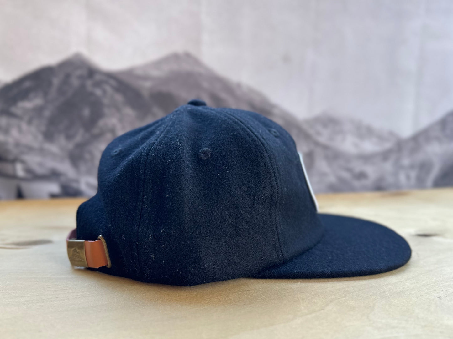 Ski Moon Wool Cap - Black