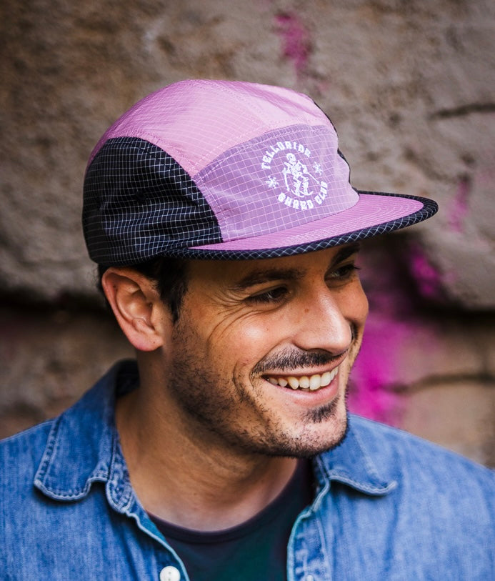 Telluride Shred Club Nylon Hat - Black/Pink
