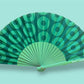 Donut Hand Fan - Green