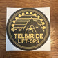 Telluride Lift Ops Stickers (2)