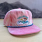 Telluride Snow Rainbow Corduroy Hat - Pink Tie Dye