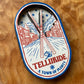 Telluride Ski Town Wood Fridge Magnet