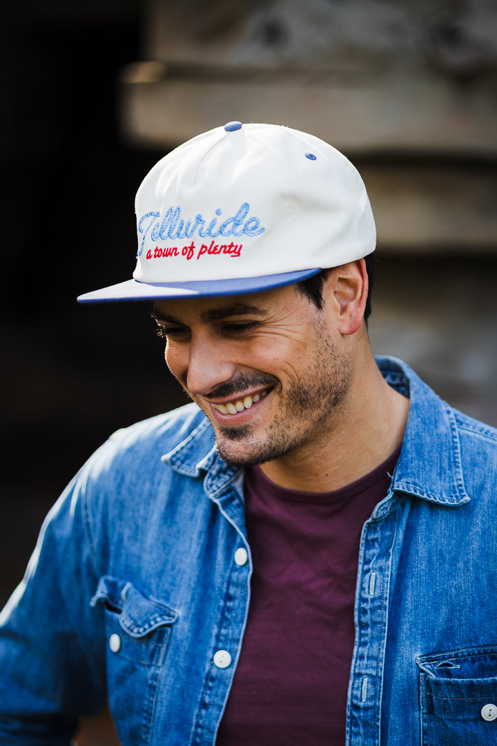 Telluride of Plenty Cotton Hat - White/Blue