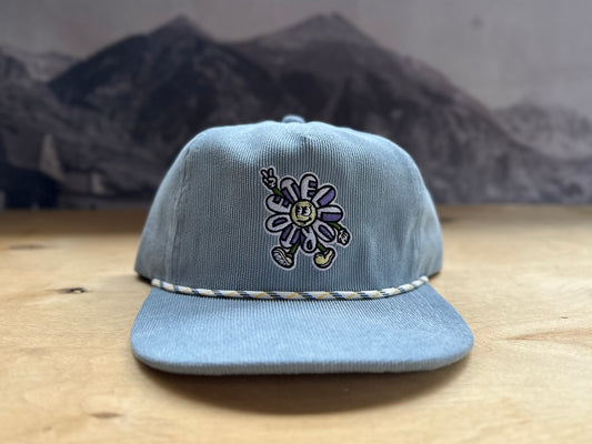 Columbine Dude Corduroy Hat - Blue