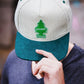 Telluride Tree Corduroy Hat - White/Green