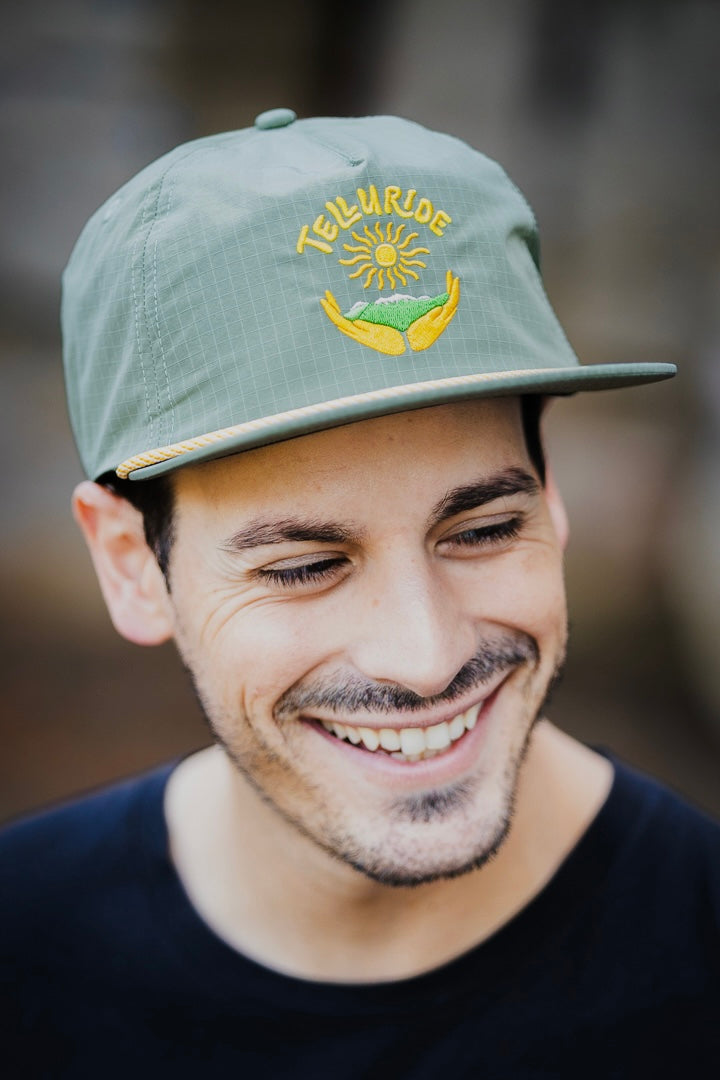 Telluride Valley Ripstop Nylon Hat - Olive Green
