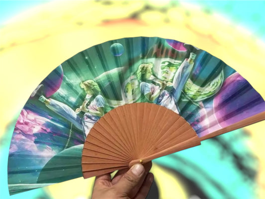 King Gizzard Stu Hand Fan