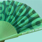 Donut Hand Fan - Green