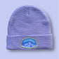 Telluride Wilson Waffle Knit Beanie Hat- Violet