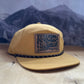 Telluride Leather Sky Nylon Hat Large - Mustard Yellow