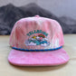 Telluride Snow Rainbow Corduroy Hat - Pink Tie Dye