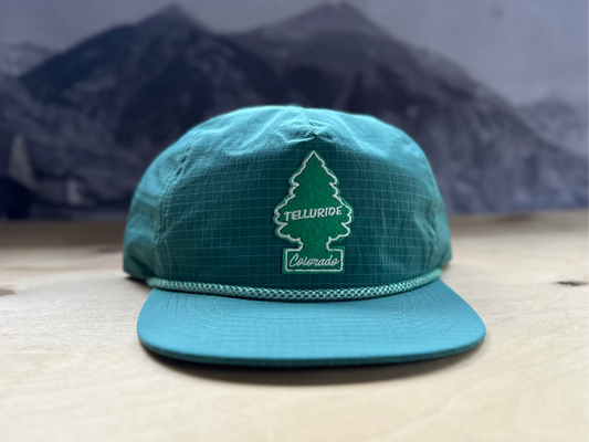 Telluride Happy Tree Nylon Hat - Green