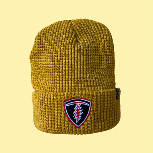 Telluride T Bolt Beanie Knit Hat Yellow