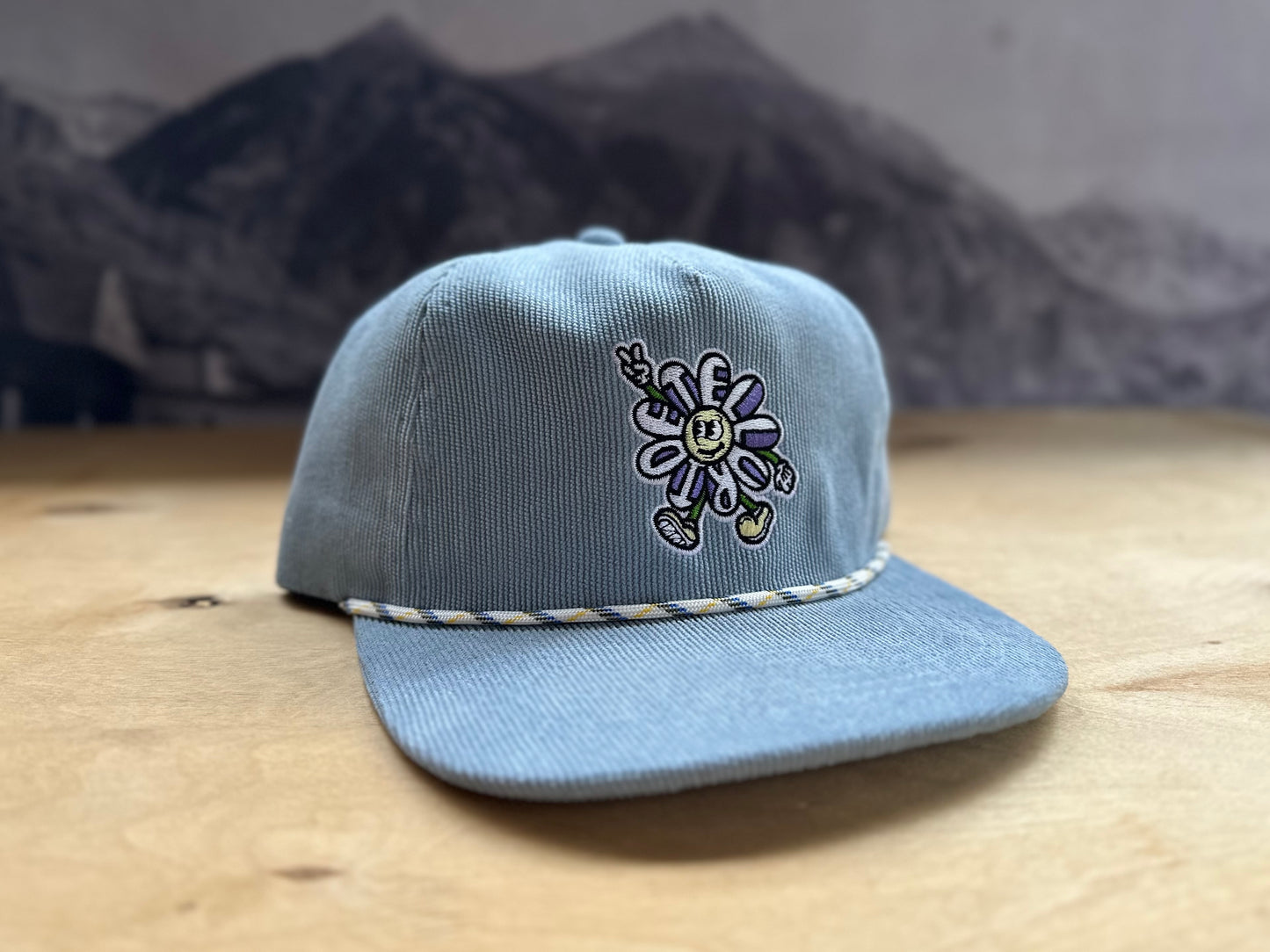 Columbine Dude Corduroy Hat - Blue