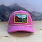 Telluride Sky Patch Corduroy Hat- Pink