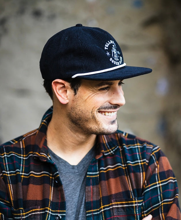Telluride Shred Club Corduroy Hat - Black