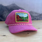 Telluride Sky Patch Corduroy Hat- Pink