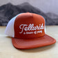 Telluride of Plenty Foam Trucker Hat - Orange/White