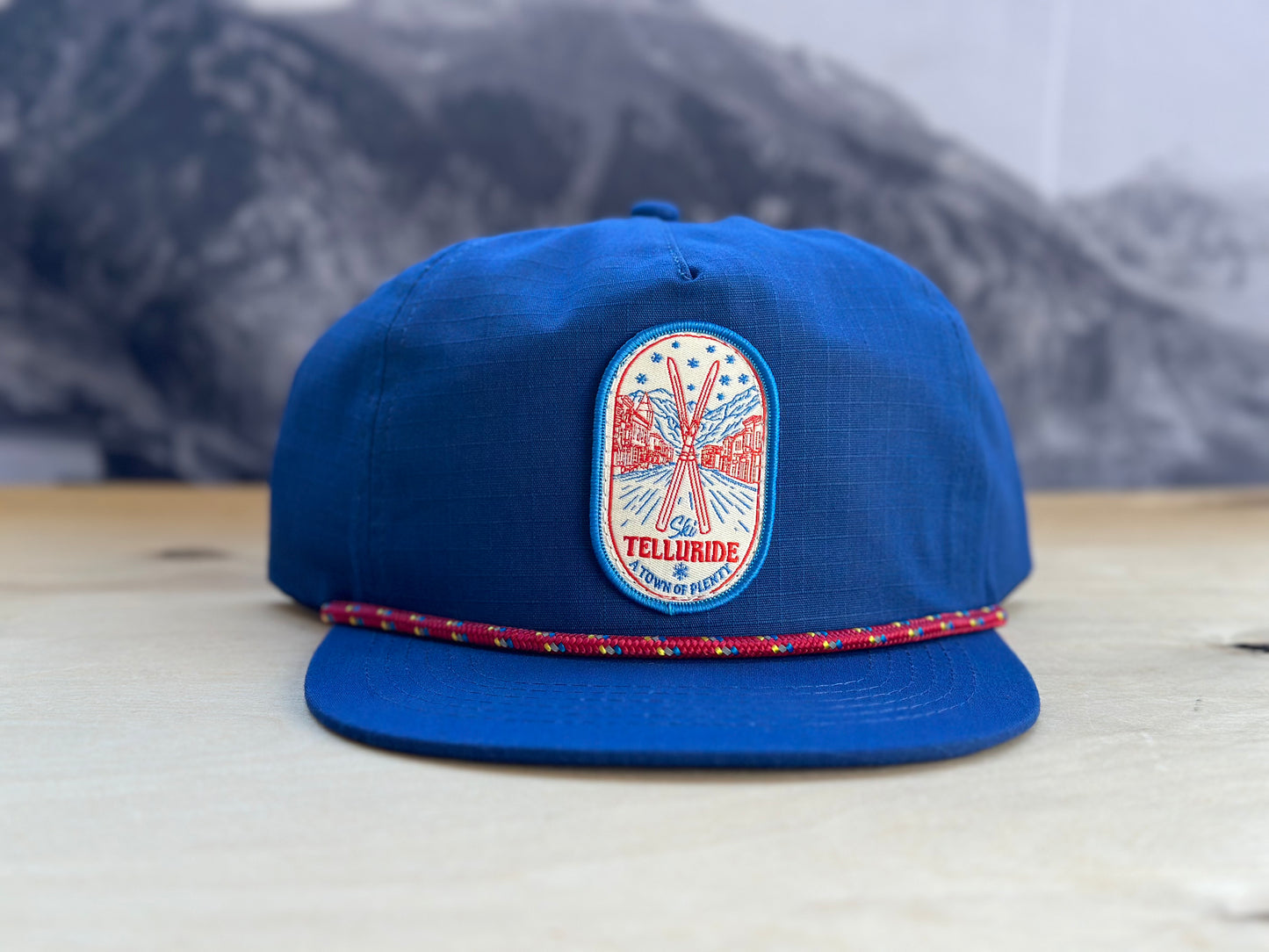 Telluride Ski Town USA Hat- Blue