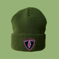 Telluride T Bolt Beanie Knit Hat Green