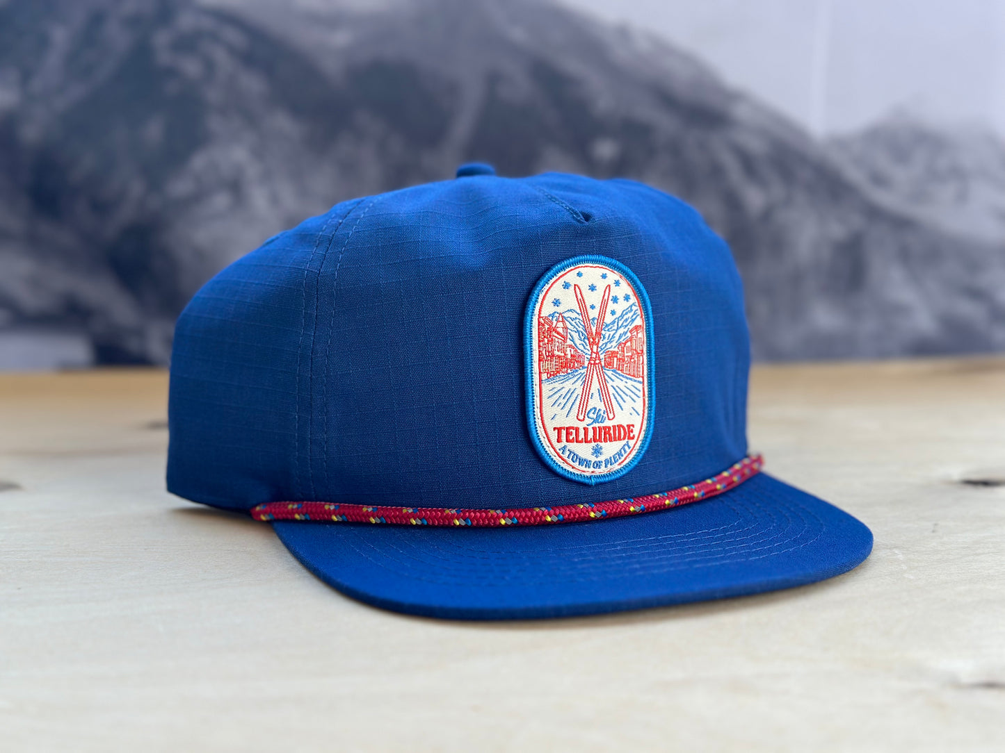 Telluride Ski Town USA Hat- Blue