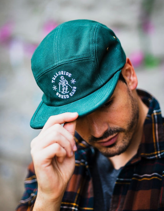 Telluride Shred Club Camp Hat - Green