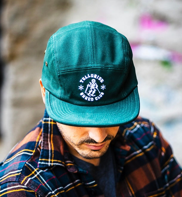 Telluride Shred Club Camp Hat - Green