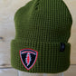 Telluride T Bolt Beanie Knit Hat Green
